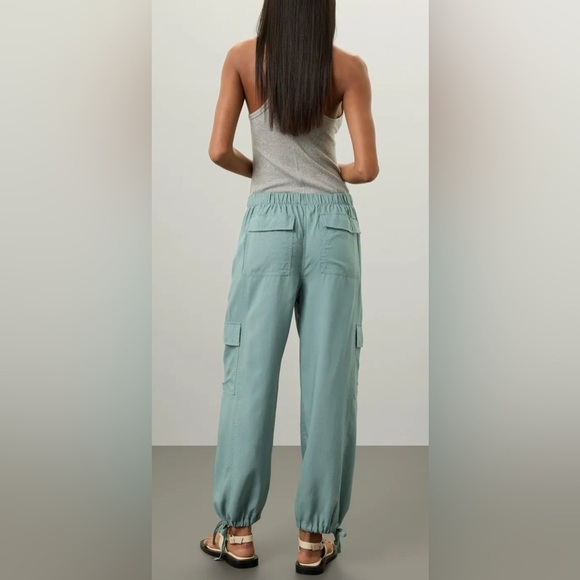 Splendid Sage Green Relaxed Trousers - Picture 2 of 10